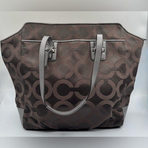 Coach Taylor Op Art Alexis Carryall Tote Bag | Very Good Condition - Picture 4 of 17